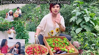 AUNTIE KOORGANIC GARDENINGHARD WORKINGAUNTIETHANK YOU FOR SANDING DALLE KHURSANISUSHILAMUKBANG [upl. by Yttik]