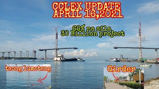 CCLEX UPDATE APRIL 162021 CEBU CORDOVA LINK EXPRESSWAY [upl. by Kere]