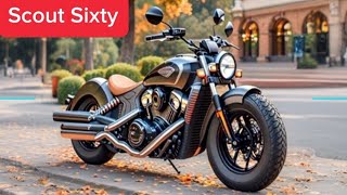 Unleashing the Beast The 2025 Indian Scout Sixty Bk cars world [upl. by Agler]