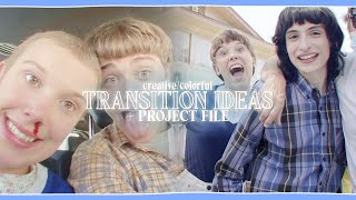 creative transition ideas  after effects project file  klqvsluv [upl. by Mihcaoj311]