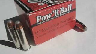 Ammo Test  357 Mag Glaser PowR Ball [upl. by Martino439]