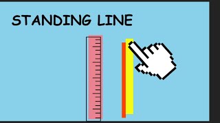 LEARN STANDING SLEEPING AND SLANTING LINES  PREPRIMARY  NURSERY CLASS [upl. by Wan831]