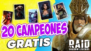 Conseguir campeones ÉPICOS Y LEGENDARIOS GRATIS🔥Raid Shadow Legends codigos promocionales🔥2024 [upl. by Campman]