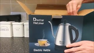 Electric Gooseneck Kettle by Doctor Hetzner [upl. by Einnus]