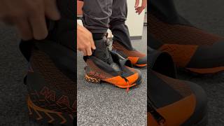 Nordwand 6000 High  crampon compatible expedition boot ASMR 🫡 [upl. by Hairu]