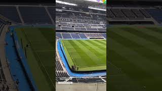 ASÍ ESTÁ EL CÉSPED DEL BERNABÉU 23 MAYO 2024 INTERIOR NUEVO ESTADIO BERNABÉU ANTES DEL BETIS [upl. by Nairadas625]