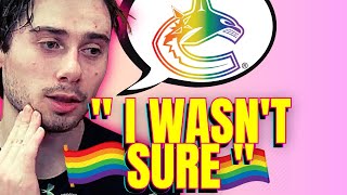 🌈 HOW CANUCKS FEELS ABOUT PRIDE JERSEYS  Vancouver Canucks NHL [upl. by Sofko]