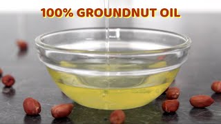 How to Make 100 Groundnut oil • Pure Peanut Oil [upl. by Tsnre]