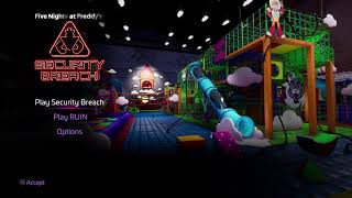 English  Second Time  Five Nights at Freddys Security Breach 2024 AO VIVO Live295 [upl. by Eivol869]