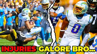 The Chargers Injuries Are Scarier Than The Steelers Loss [upl. by Solberg]