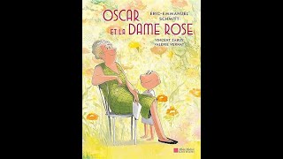 coup de coeur du vendredi 13 septembre  oscar et la dame rose par Zabus et Vernay chez AlbinMichel [upl. by Aimac]