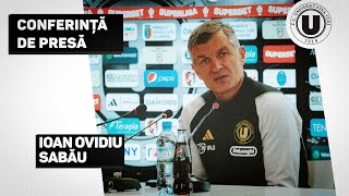 CONFERINȚĂ DE PRESĂ  Ioan Ovidiu Sabău după remiza cu Dinamo [upl. by Omoj669]