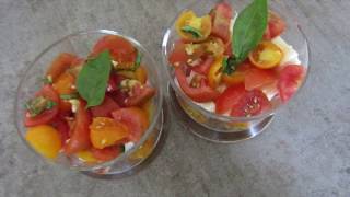 Verrine Tomate et Mozzarella [upl. by Yumuk114]