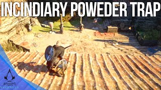 Incendiary Powder Trap Ability Location  Assassins Creed Valhalla [upl. by Hcelemile753]