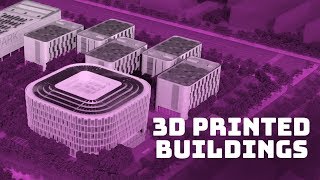 3D Printing 3D Printed Building in China [upl. by Ynner]