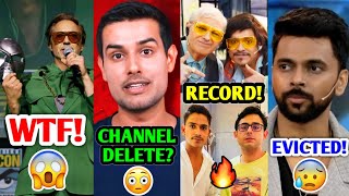 Dhruv Rathee Channel DELETE 😱 CarryMinati Purav Jha RECORD Love Kataria EVICTED RDJ MrBeast [upl. by Iorgos556]