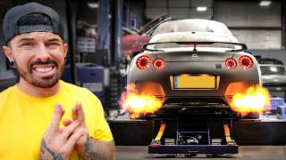 BUILDING A 10 SECOND NISSAN GTR IN 7 DAYS [upl. by Micco246]