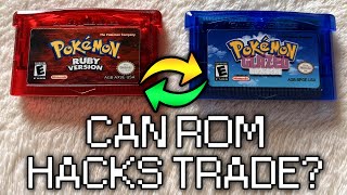 Can You Trade With Pokémon ROM Hack Games [upl. by Ellezig452]