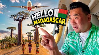 Hello Madagascar Emirates Inaugural Flight  Air Madagascar [upl. by Ramma809]