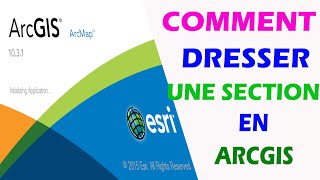 ArcGis Créer Un profil topographique [upl. by Ute]