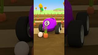 Where are the eggs Helper Cars cartoons amp shorts for kids  Trucks for kids [upl. by Midas]