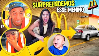 PEDI TUDO QUE O CARRO DA FRENTE PEDIU NO DRIVE THRU emocionante 😭😱 [upl. by Imuyam488]