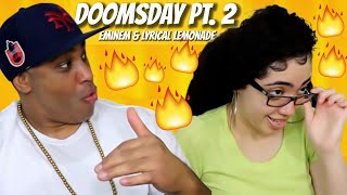 MY DAD REACTS TO Lyrical Lemonade – “Doomsday Pt 2” with Eminem REACTION [upl. by Townie]