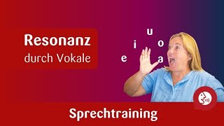 Stimmtraining  Resonanz durch Vokale [upl. by Atirat]