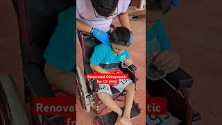 Chiropractic treatment for CP child drrajneeshkant worldfamouschiropractor [upl. by Aznarepse862]