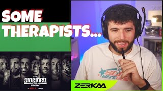 Zerkaa on Receiving UNEXPECTED Response From The SIDEMEN NETFLIX DOCUMENTARY [upl. by Nallaf]