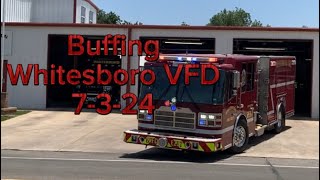 Buffing Whitesboro TX 7324 Chief 201 Engine 237 and Medic 251 [upl. by Gut]