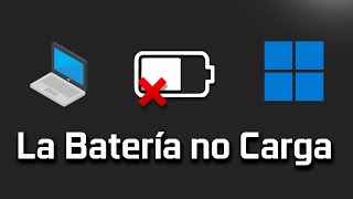 Cómo arreglar la batería de no se carga en Windows 11  2024 [upl. by Andonis]