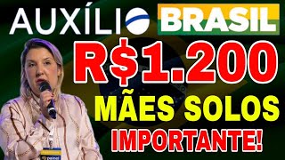 🔴Live As Mães Solteiras Vai Receber Auxílio Brasil🇧🇷 de R1200 Reais SIM ou NÃO [upl. by Ellecrad]