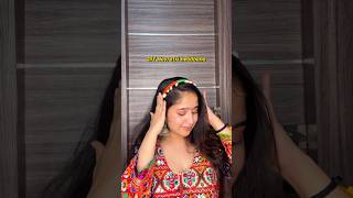 DIY Navratri headband💖🎀 minivlog diyprojects [upl. by Areta]