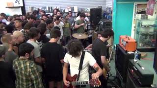 TOUCHE AMORE  BACKSIDE RECORDS BURBANK CA 672011 RECORD RELEASE SHOW [upl. by Zizaludba]