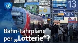 Medienbericht Große Probleme mit Fahrplänen der Deutschen Bahn [upl. by Hoxie562]