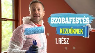 Szobafestés kezdőknek 1Rész [upl. by Ediva]