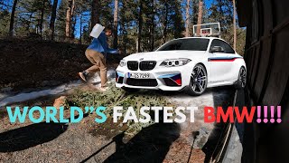 Picking up the Worlds Fastest BmwBMW 318ti [upl. by Ynomrah552]