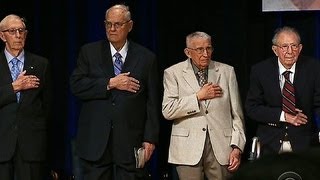 WWII veterans awarded overdue POW medals [upl. by Gnagflow]