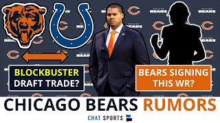 Chicago Bears TRADING DOWN With Colts In NFL Draft Sign Jakobi Meyers In NFL Free Agency 2023 [upl. by Annawal]