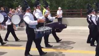 Hibbing High School Marching Bluejackets 2016 [upl. by Neerak]