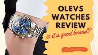 Olevs Watches Review Is It a Good Brand [upl. by Alyakcim384]