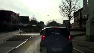 Driving from quotEmbrachquot to quotBuchs ZHquot  Zürich Switzerland 032014 FullHD [upl. by Narol]