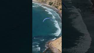 Soaring over Torrey Pines on a sunkissed day 🪂 [upl. by Oiuqise]