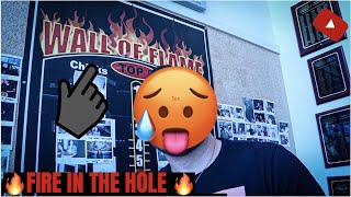 Pluckers Fire in the hole challenge never again 😭 [upl. by Oiciruam976]