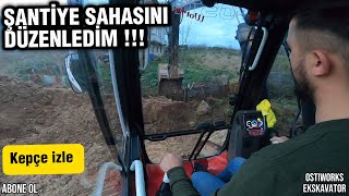 HÄ°DROMEK 220 EKSKAVATÃ–R Ä°NÅAAT Ã‡EVRE DÃœZENLEMESÄ° YAPIYORUM  OSTÄ°WORKS  GOPRO [upl. by Elleirol241]