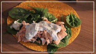 Recept voor zalm wraps [upl. by Klockau635]