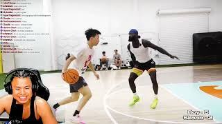 ROY YUAN IS HIM INSANE 1V1 BASKETBALL UNCLE SKOOB VS D1 STANFORD HOOPER [upl. by Airakaz]