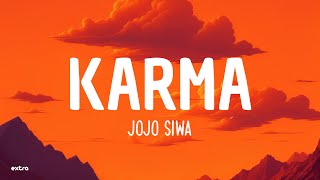 JoJo Siwa  Karma Lyrics [upl. by Weyermann]