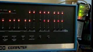 MITS Altair 8800 demonstration [upl. by Ahtaga109]